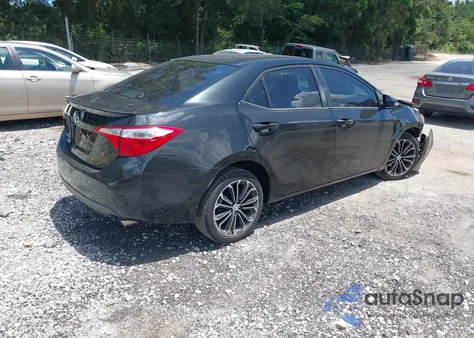 2014 Toyota Corolla S Plus z USA, uszkodzony, nr VIN 2T1BURHEXEC195393
